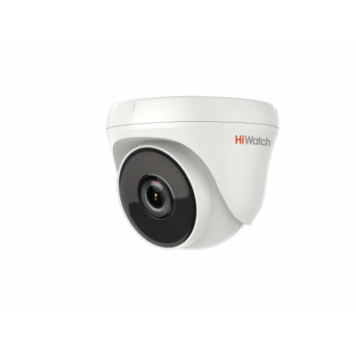 Купольные камеры Купольная HD-TVI-видеокамера Hiwatch DS-T233 (6 mm)
